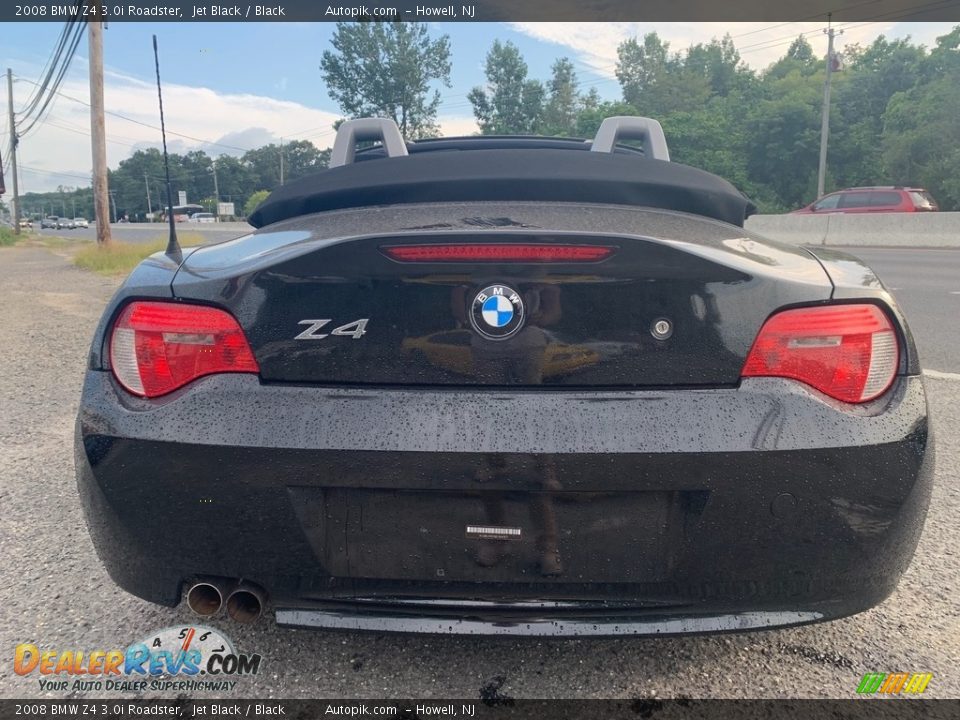 2008 BMW Z4 3.0i Roadster Jet Black / Black Photo #4