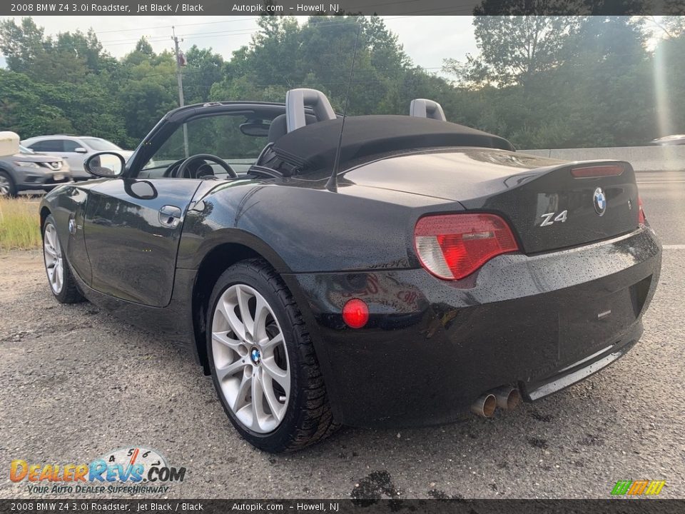 2008 BMW Z4 3.0i Roadster Jet Black / Black Photo #5