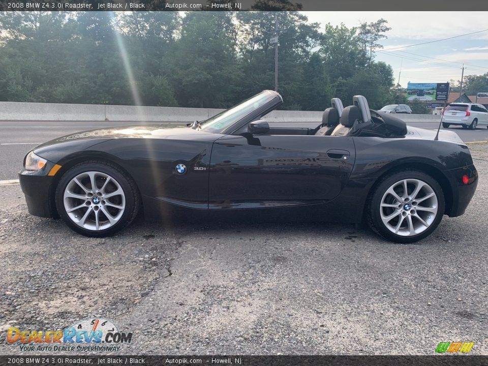2008 BMW Z4 3.0i Roadster Jet Black / Black Photo #6