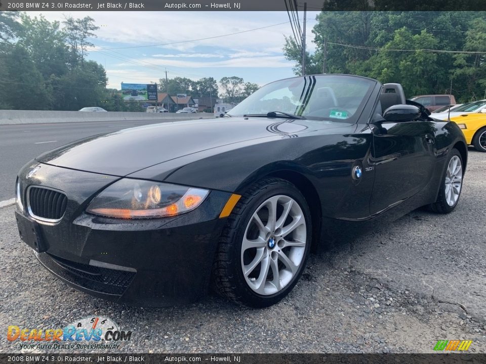 2008 BMW Z4 3.0i Roadster Jet Black / Black Photo #7