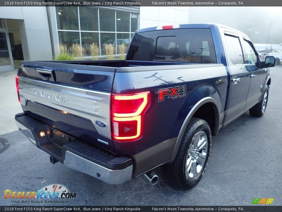 2018 Ford F150 King Ranch SuperCrew 4x4 Blue Jeans / King Ranch Kingsville Photo #2