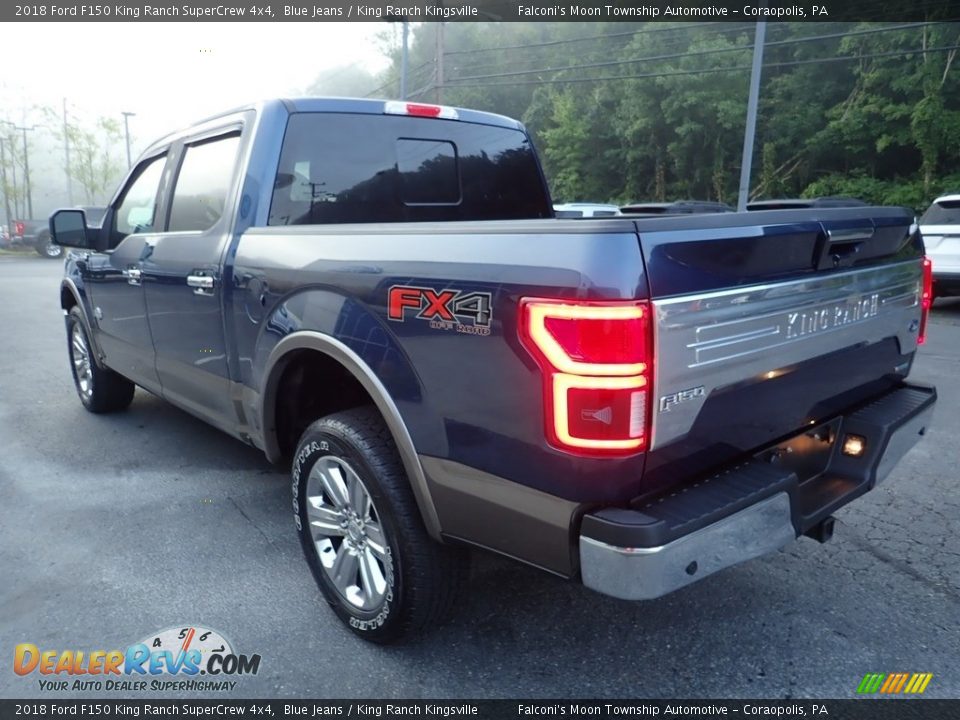 2018 Ford F150 King Ranch SuperCrew 4x4 Blue Jeans / King Ranch Kingsville Photo #4