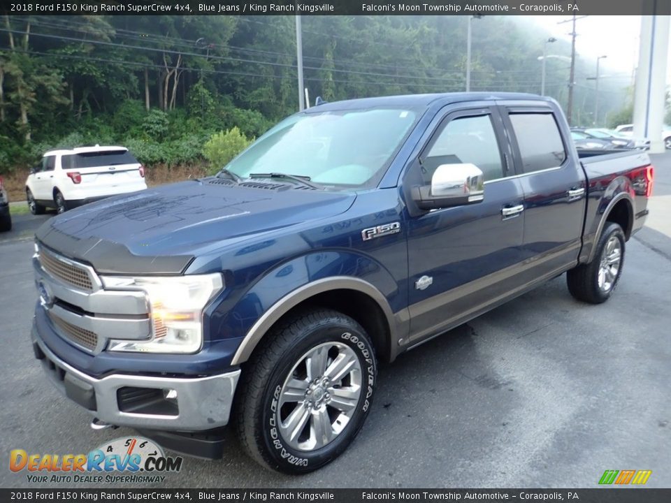 2018 Ford F150 King Ranch SuperCrew 4x4 Blue Jeans / King Ranch Kingsville Photo #6