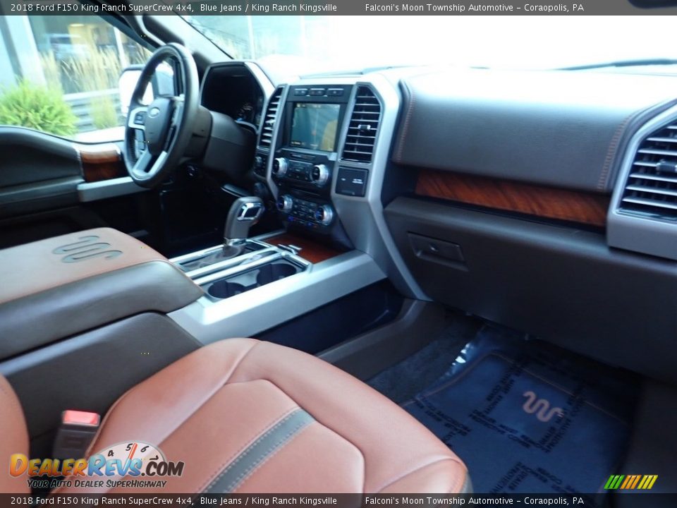 2018 Ford F150 King Ranch SuperCrew 4x4 Blue Jeans / King Ranch Kingsville Photo #11