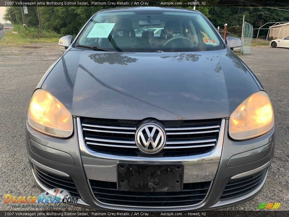 2007 Volkswagen Jetta Wolfsburg Edition Sedan Platinum Grey Metallic / Art Gray Photo #8