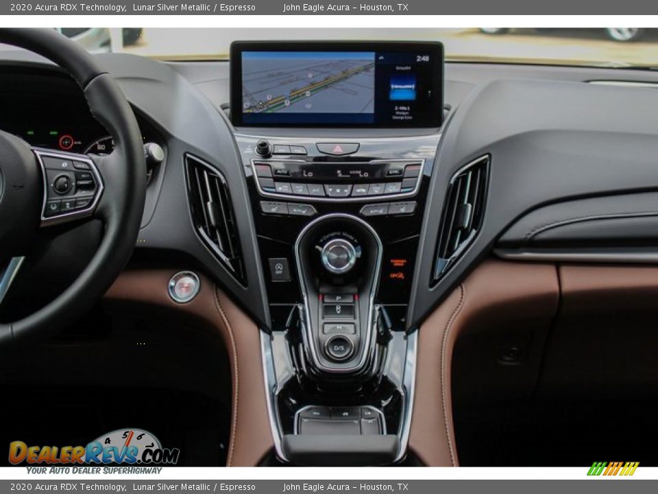 2020 Acura RDX Technology Lunar Silver Metallic / Espresso Photo #28
