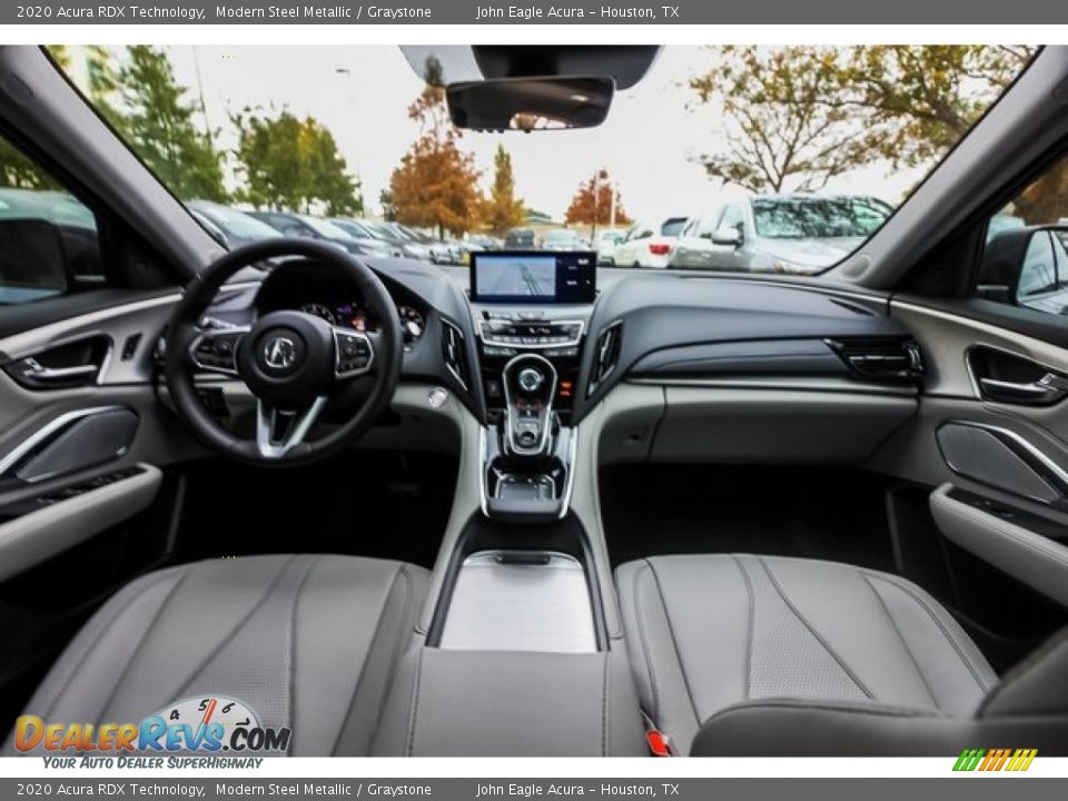 2020 Acura RDX Technology Modern Steel Metallic / Graystone Photo #9