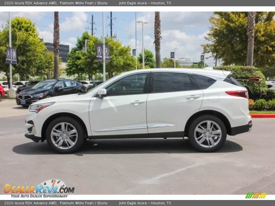 Platinum White Pearl 2020 Acura RDX Advance AWD Photo #4