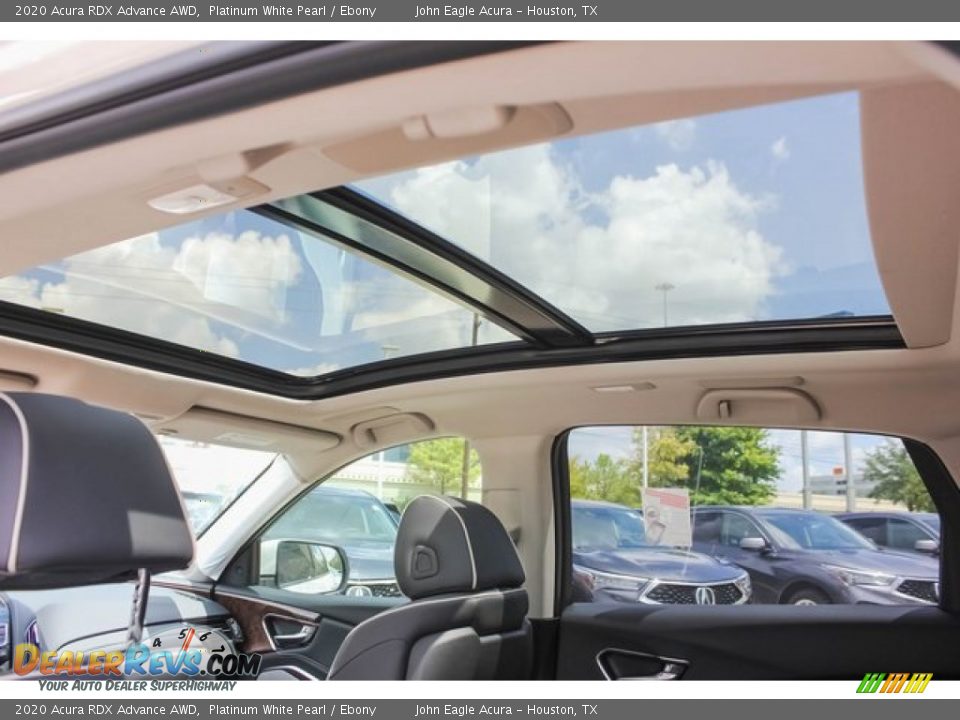 Sunroof of 2020 Acura RDX Advance AWD Photo #14