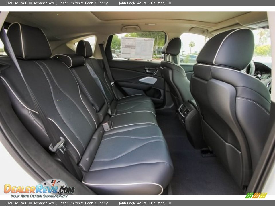 Rear Seat of 2020 Acura RDX Advance AWD Photo #22