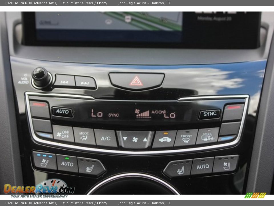 Controls of 2020 Acura RDX Advance AWD Photo #29
