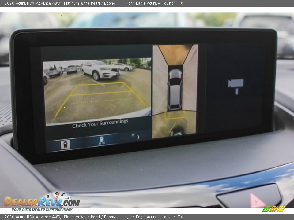 2020 Acura RDX Advance AWD Platinum White Pearl / Ebony Photo #32