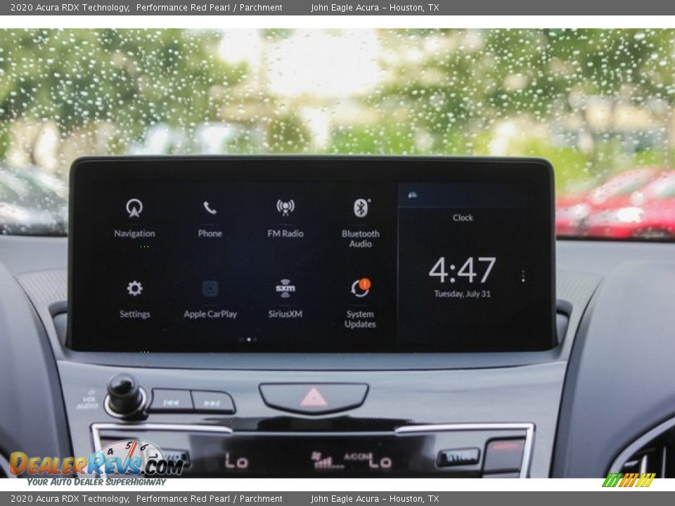 2020 Acura RDX Technology Performance Red Pearl / Parchment Photo #28
