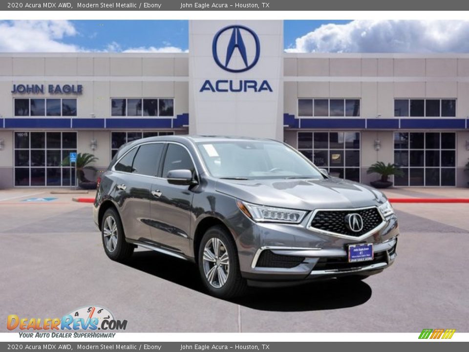 2020 Acura MDX AWD Modern Steel Metallic / Ebony Photo #1