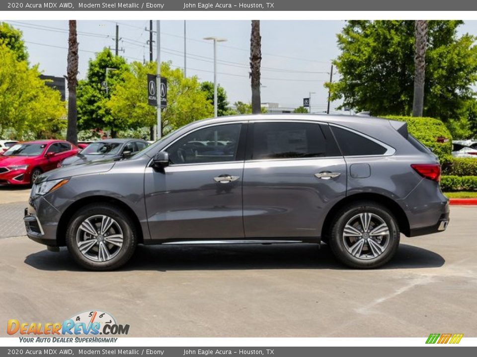 2020 Acura MDX AWD Modern Steel Metallic / Ebony Photo #4