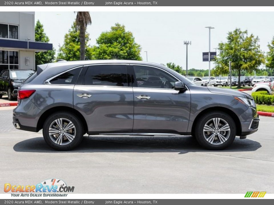 2020 Acura MDX AWD Modern Steel Metallic / Ebony Photo #8