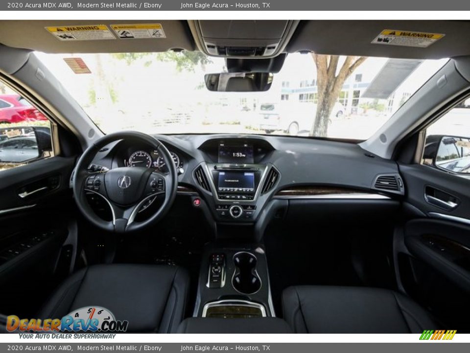2020 Acura MDX AWD Modern Steel Metallic / Ebony Photo #9