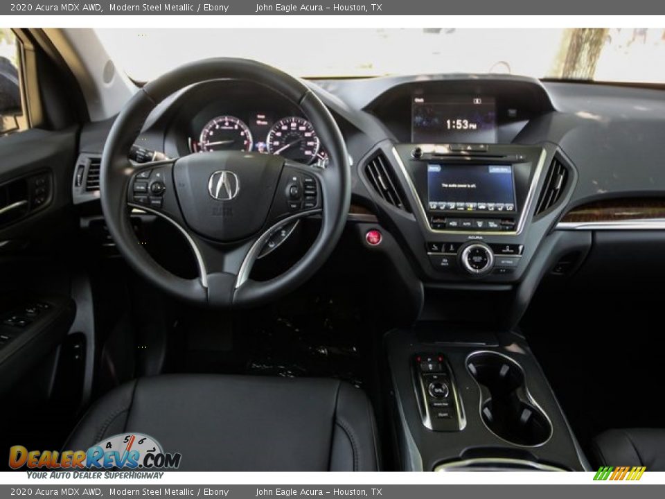2020 Acura MDX AWD Modern Steel Metallic / Ebony Photo #26