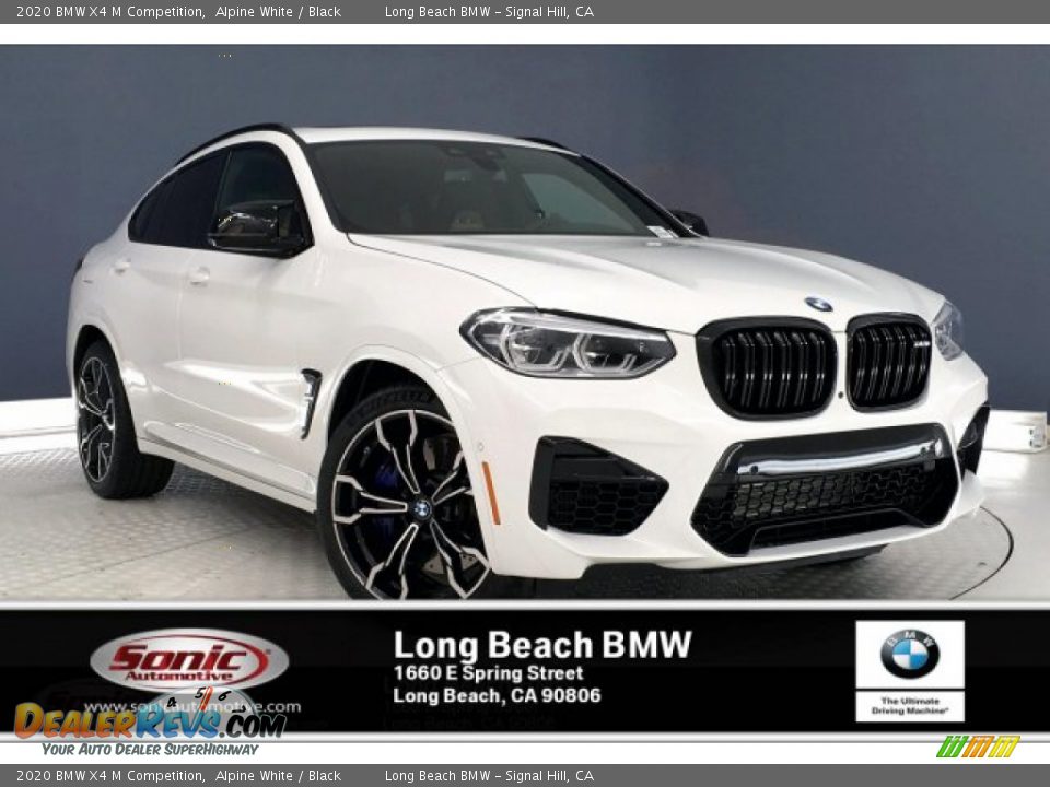 2020 BMW X4 M Competition Alpine White / Black Photo #1