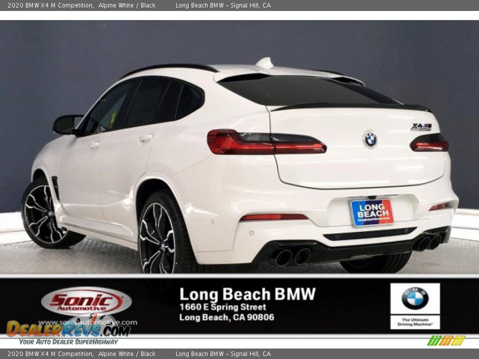 2020 BMW X4 M Competition Alpine White / Black Photo #2