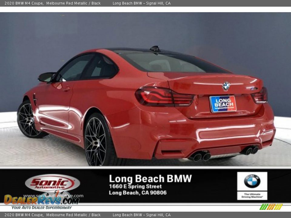 2020 BMW M4 Coupe Melbourne Red Metallic / Black Photo #2