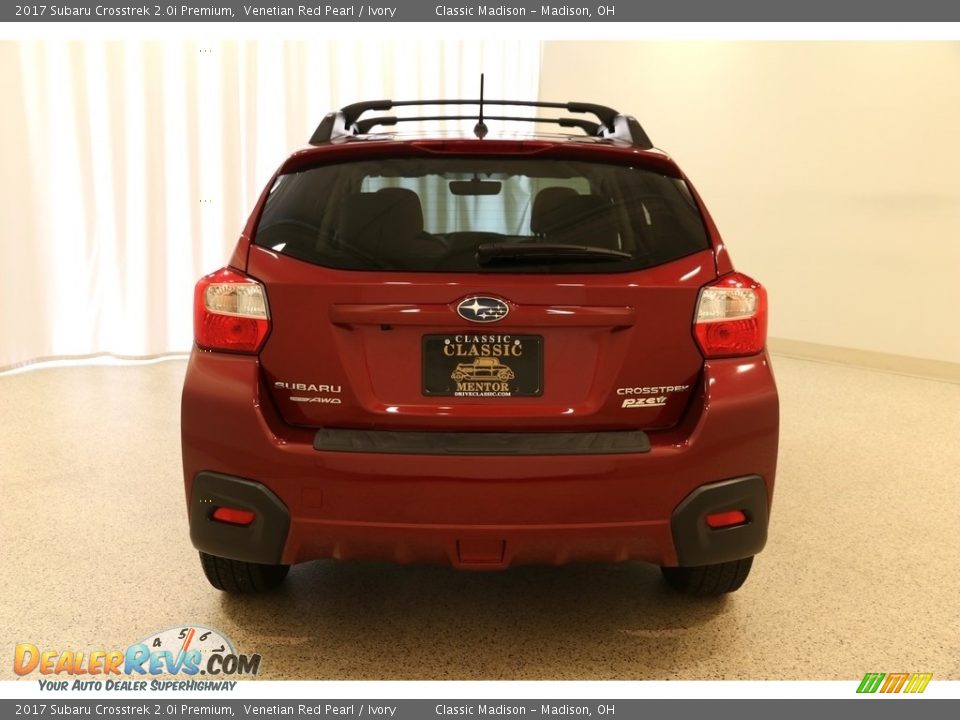 2017 Subaru Crosstrek 2.0i Premium Venetian Red Pearl / Ivory Photo #19