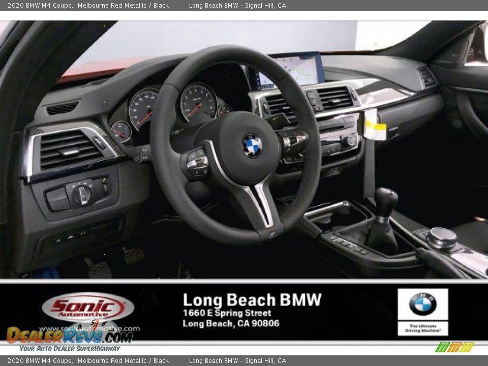2020 BMW M4 Coupe Melbourne Red Metallic / Black Photo #4