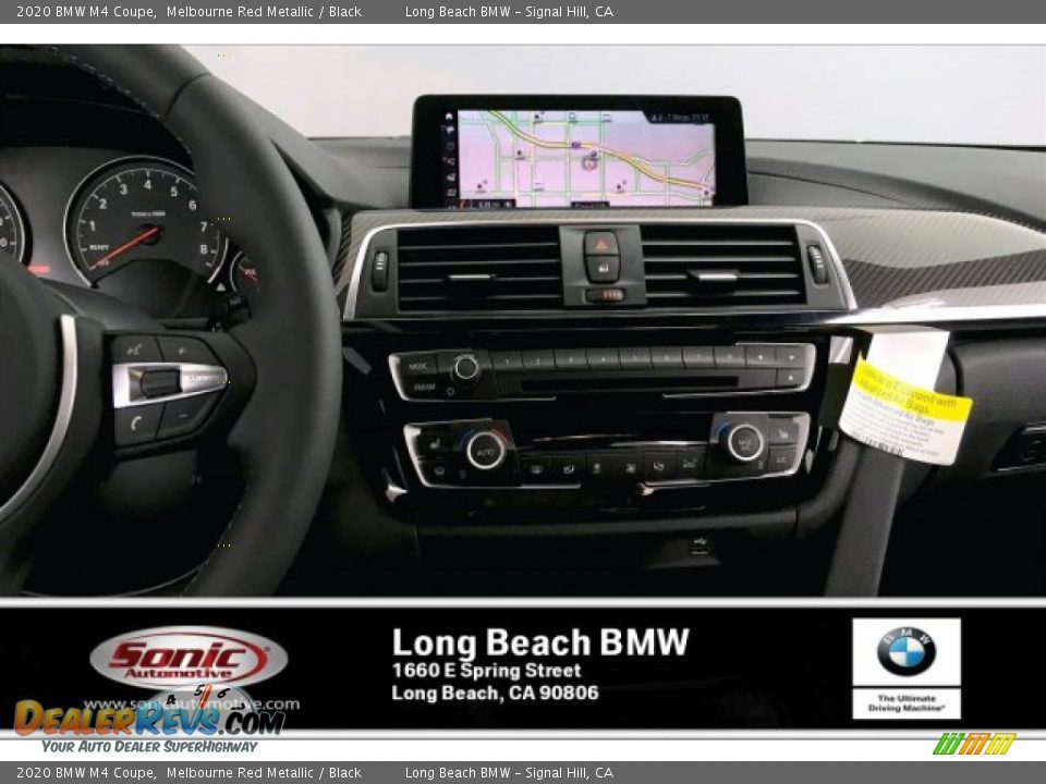 2020 BMW M4 Coupe Melbourne Red Metallic / Black Photo #5