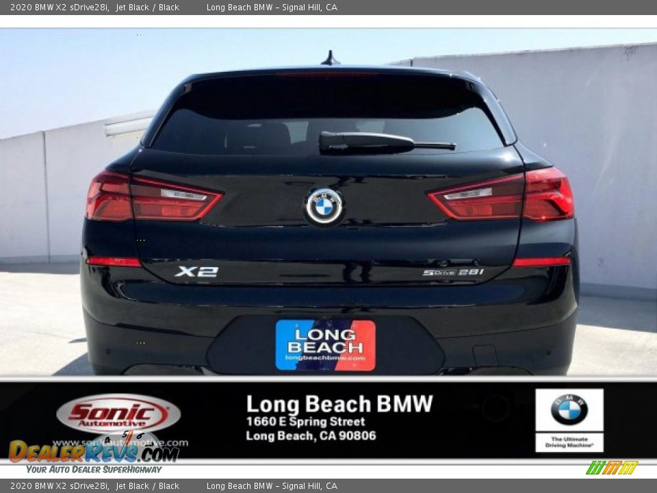2020 BMW X2 sDrive28i Jet Black / Black Photo #3