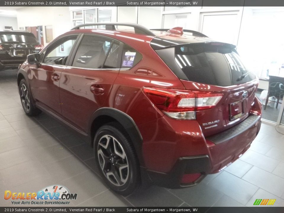 2019 Subaru Crosstrek 2.0i Limited Venetian Red Pearl / Black Photo #8