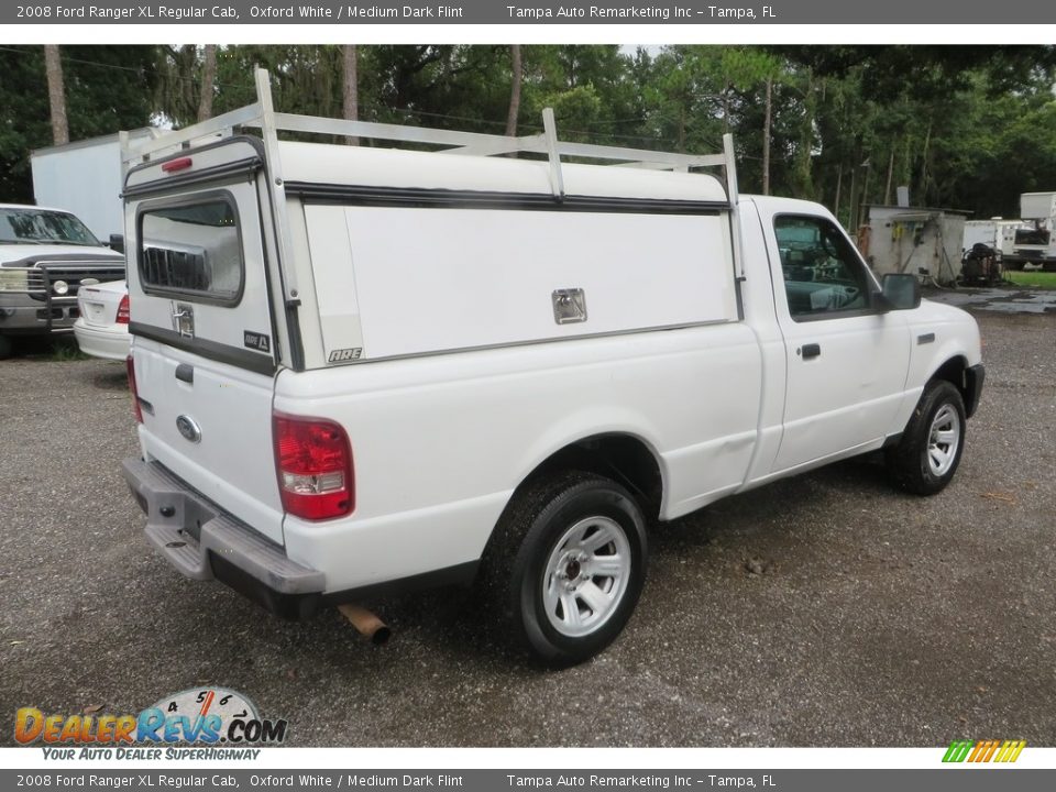 2008 Ford Ranger XL Regular Cab Oxford White / Medium Dark Flint Photo #7