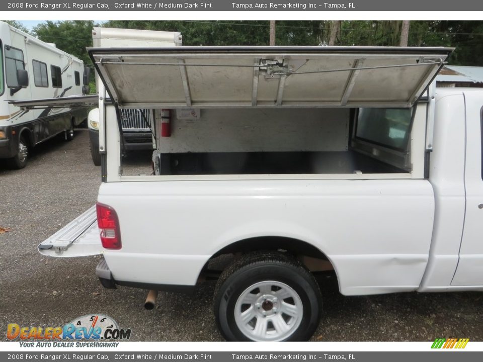 2008 Ford Ranger XL Regular Cab Oxford White / Medium Dark Flint Photo #18