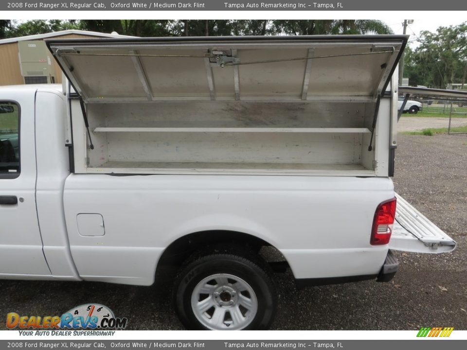 2008 Ford Ranger XL Regular Cab Oxford White / Medium Dark Flint Photo #19