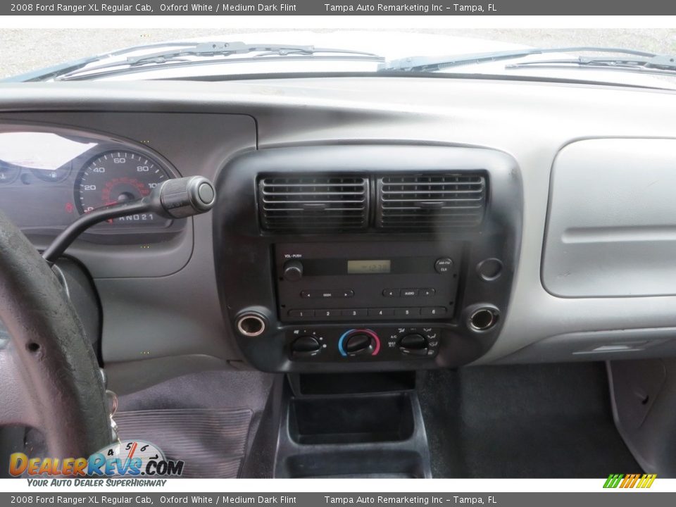 2008 Ford Ranger XL Regular Cab Oxford White / Medium Dark Flint Photo #27