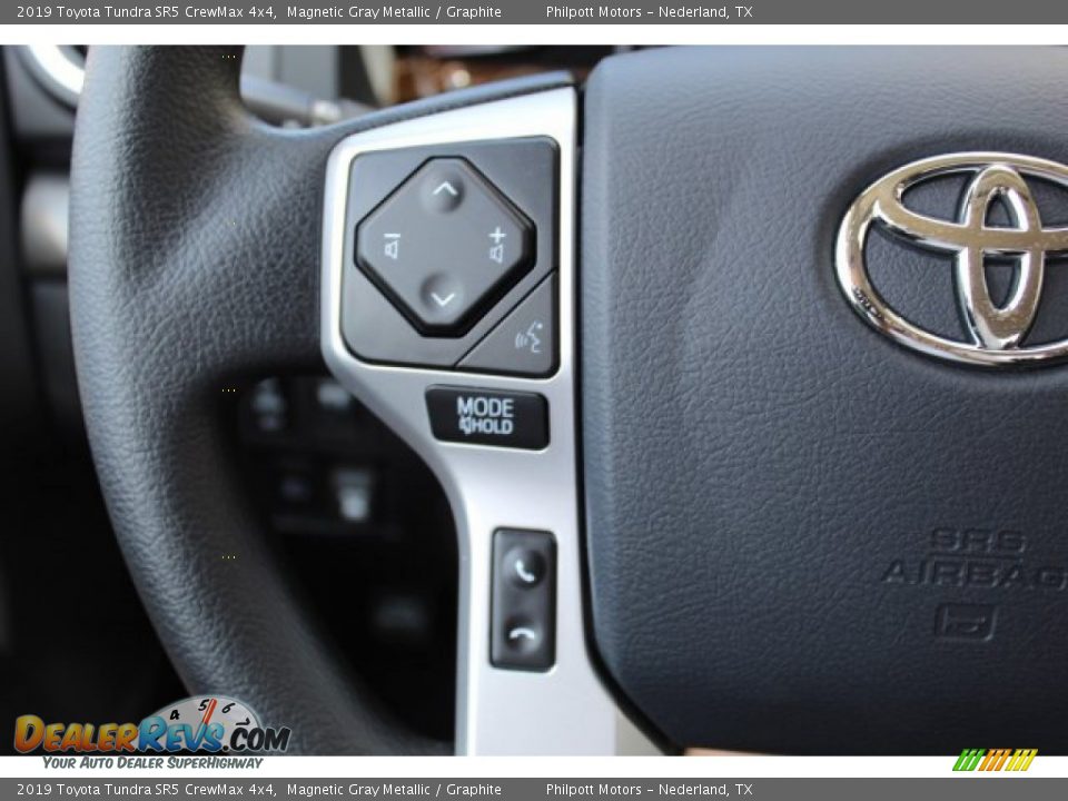 2019 Toyota Tundra SR5 CrewMax 4x4 Magnetic Gray Metallic / Graphite Photo #11