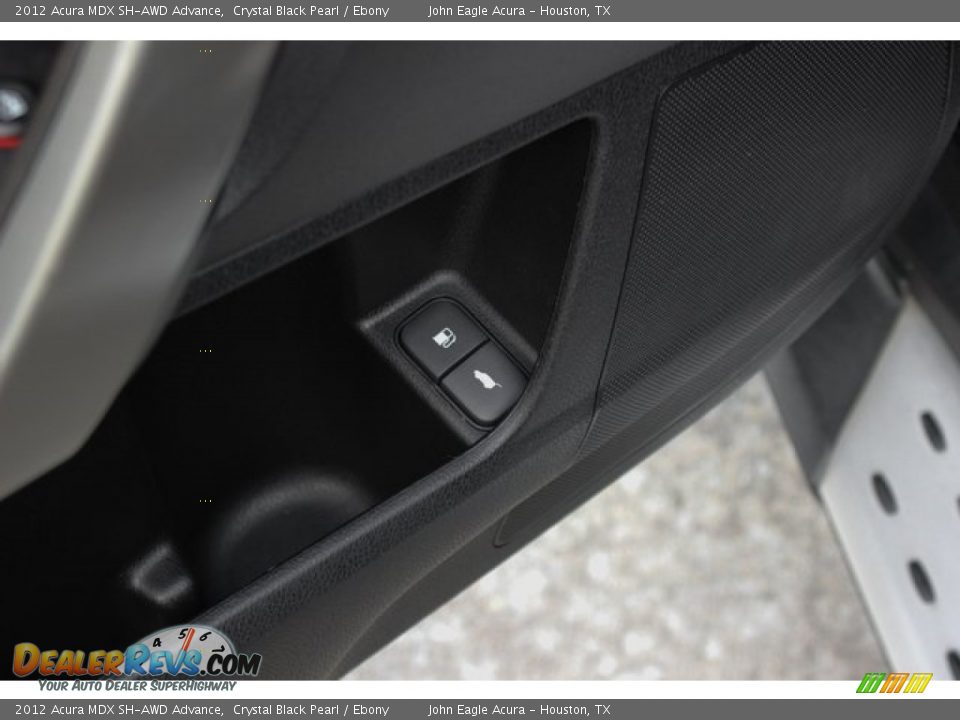 2012 Acura MDX SH-AWD Advance Crystal Black Pearl / Ebony Photo #18