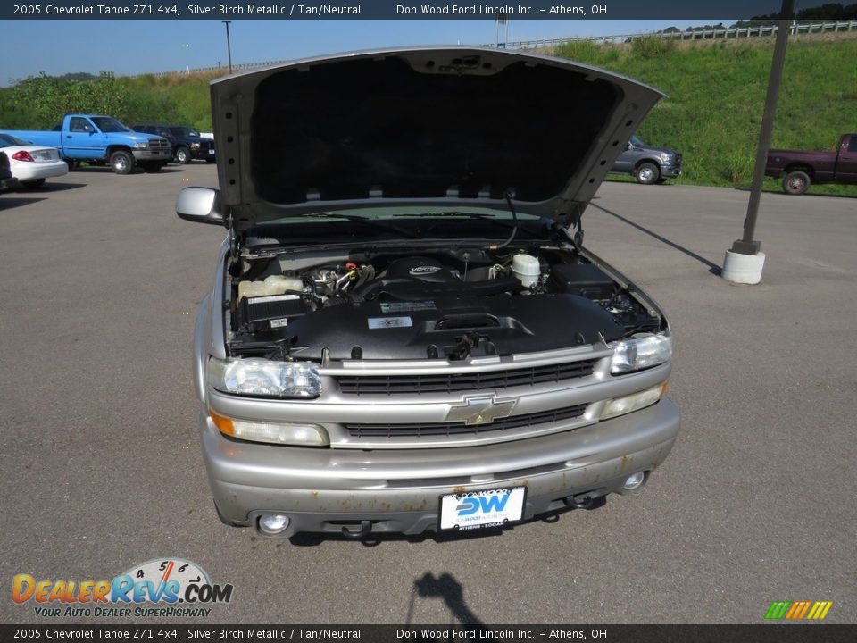 2005 Chevrolet Tahoe Z71 4x4 Silver Birch Metallic / Tan/Neutral Photo #6