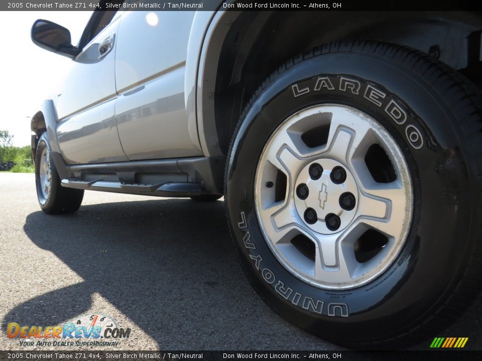 2005 Chevrolet Tahoe Z71 4x4 Silver Birch Metallic / Tan/Neutral Photo #11