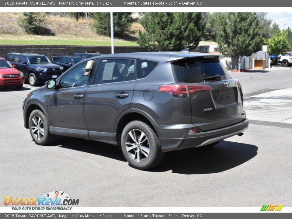 2018 Toyota RAV4 XLE AWD Magnetic Gray Metallic / Black Photo #4