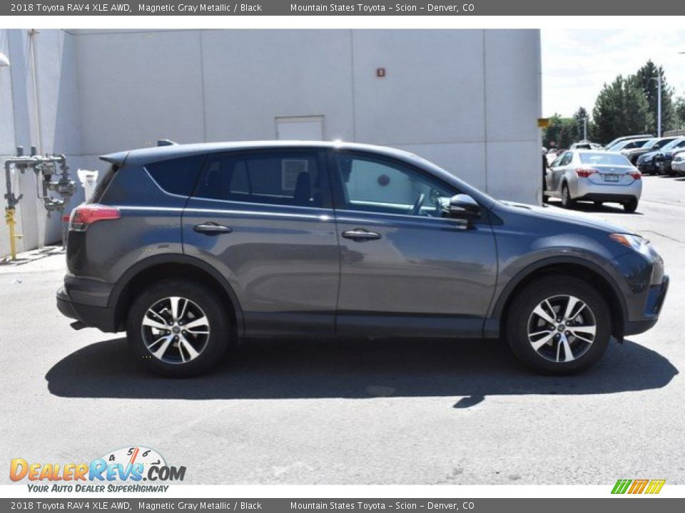 2018 Toyota RAV4 XLE AWD Magnetic Gray Metallic / Black Photo #7