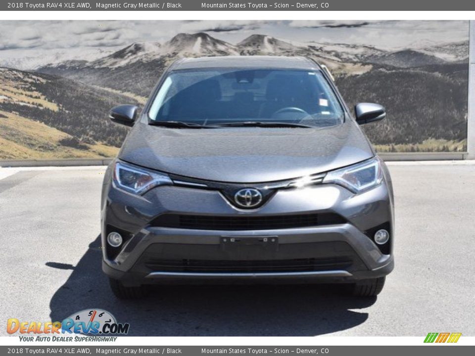 2018 Toyota RAV4 XLE AWD Magnetic Gray Metallic / Black Photo #8