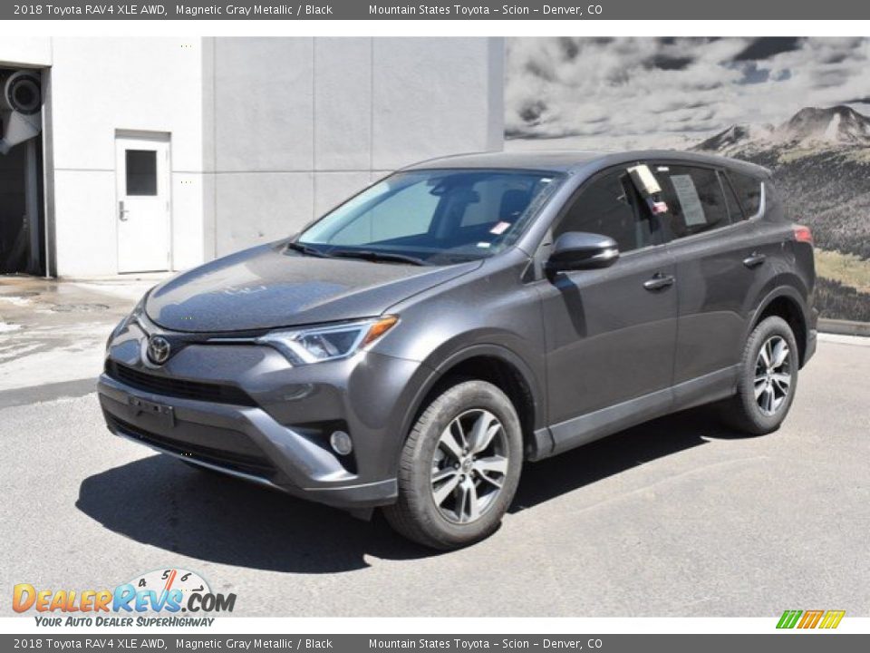 2018 Toyota RAV4 XLE AWD Magnetic Gray Metallic / Black Photo #2