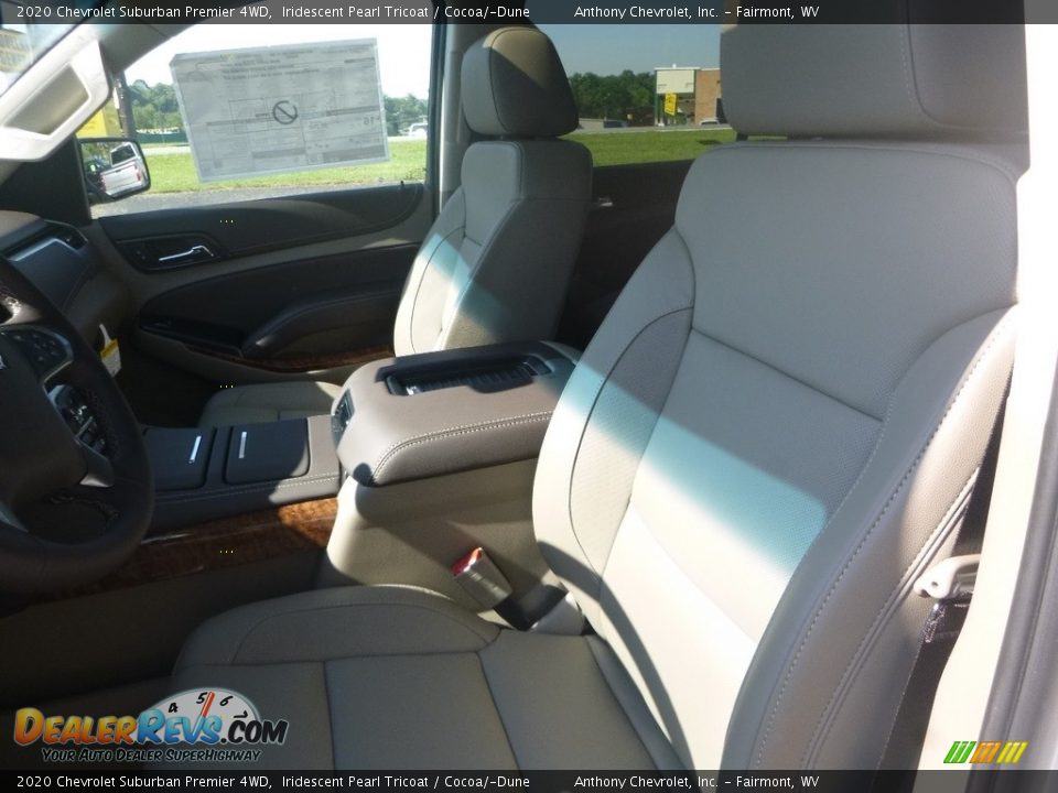 Front Seat of 2020 Chevrolet Suburban Premier 4WD Photo #15