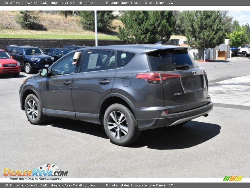 2018 Toyota RAV4 XLE AWD Magnetic Gray Metallic / Black Photo #4