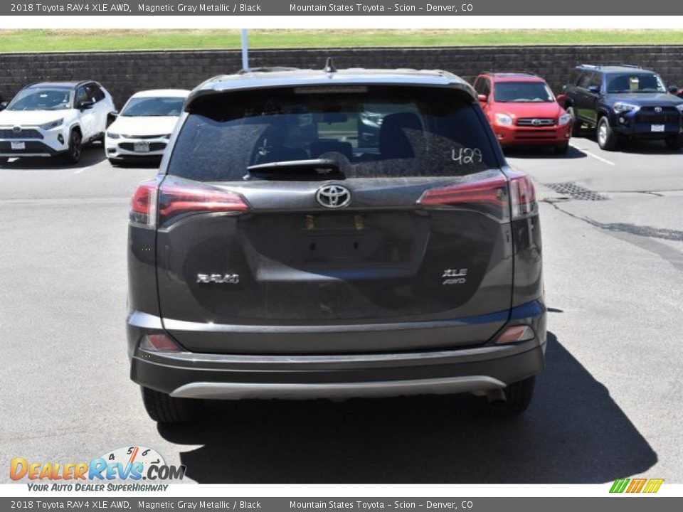 2018 Toyota RAV4 XLE AWD Magnetic Gray Metallic / Black Photo #5