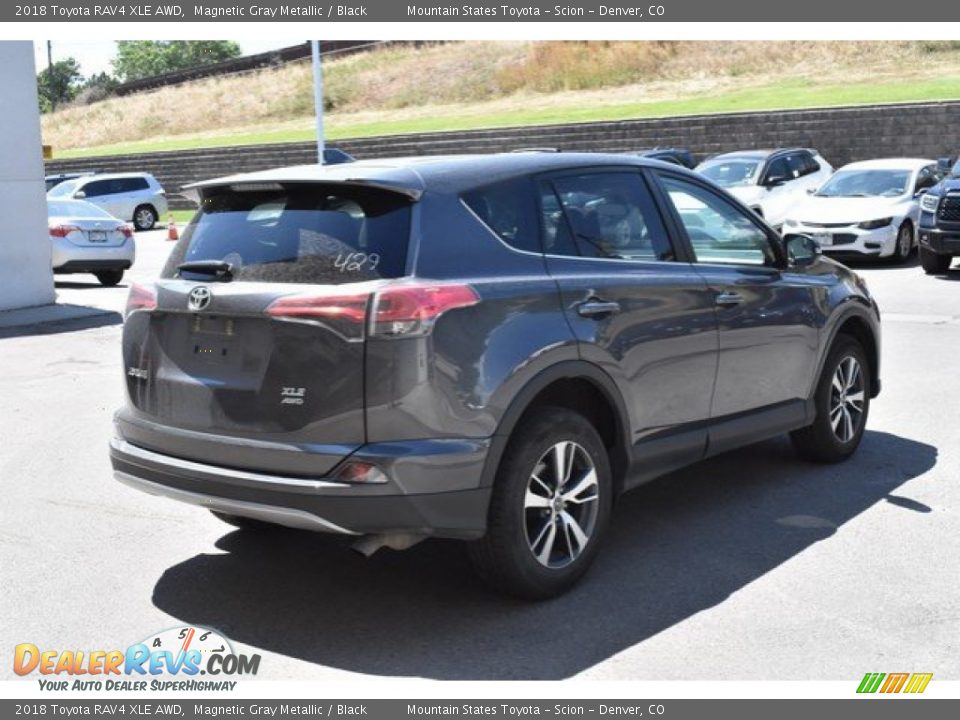 2018 Toyota RAV4 XLE AWD Magnetic Gray Metallic / Black Photo #6