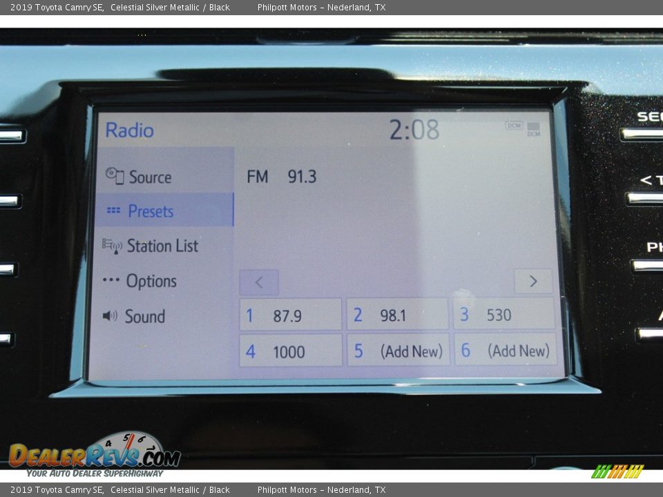 2019 Toyota Camry SE Celestial Silver Metallic / Black Photo #16