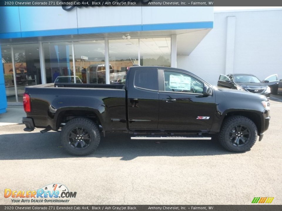 2020 Chevrolet Colorado Z71 Extended Cab 4x4 Black / Ash Gray/Jet Black Photo #3