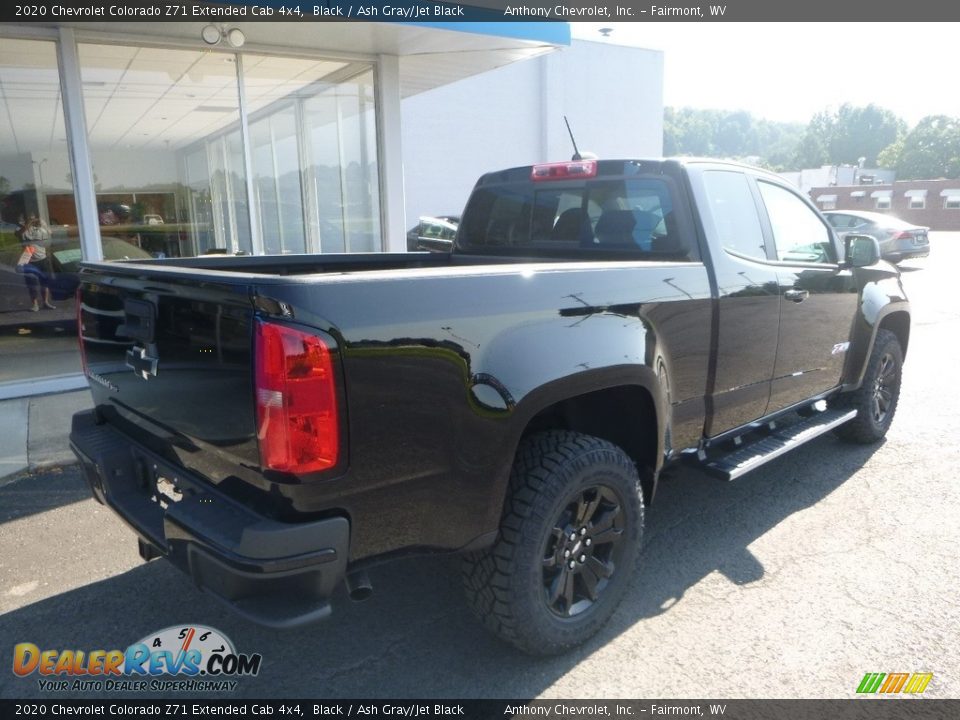 2020 Chevrolet Colorado Z71 Extended Cab 4x4 Black / Ash Gray/Jet Black Photo #4