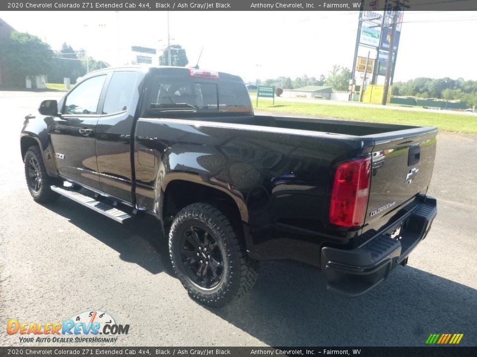 2020 Chevrolet Colorado Z71 Extended Cab 4x4 Black / Ash Gray/Jet Black Photo #6